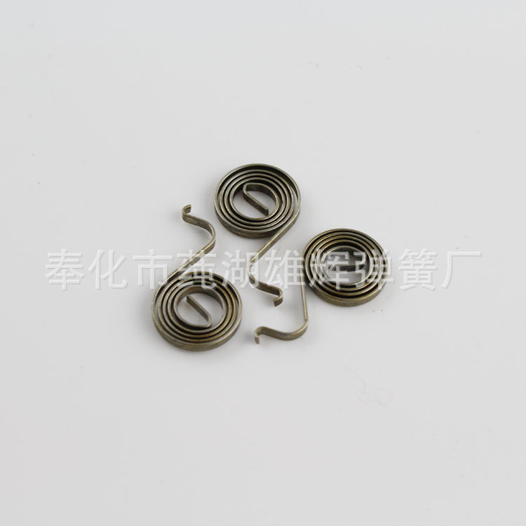 The manufacturer supplies flat wire spring springs, stainless steel flat coil springs, and torsion springs from Zhejiang details Picture