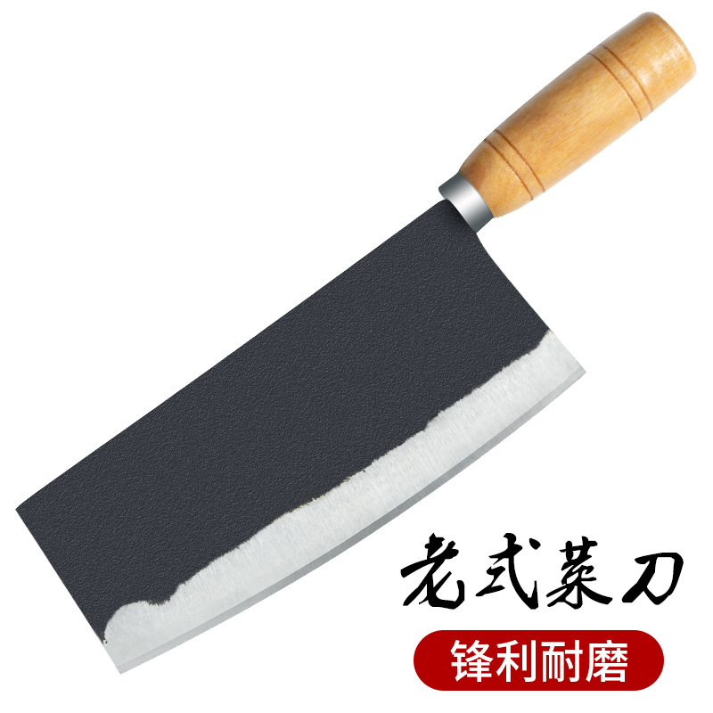A large quantity of wholesale inventory of fish-splitting knives, iron kitchen knives, old-fashioned kitchen knives, iron sheet kitchen knives, forged kitchen knives, and cheap kitchen knives Item Picture
