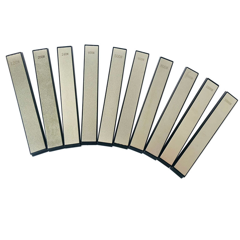 Cross-border diamond whetstone, fixed-angle whetstone, whetstone strip, electroplated diamond sand whetstone strip, kitchen-specific whetstone Item Picture