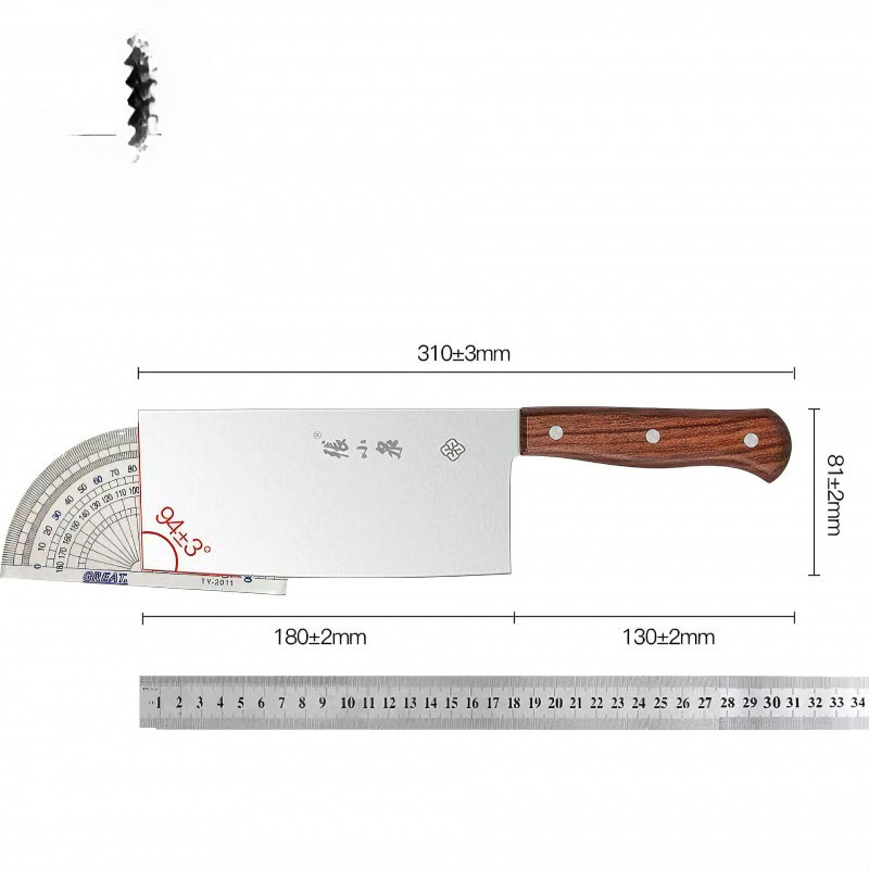 Zhang Xiaquan kitchen knife is a household knife for cutting meat and vegetables in the kitchen. It is sharp, cost-effective and durable for slicing details Picture