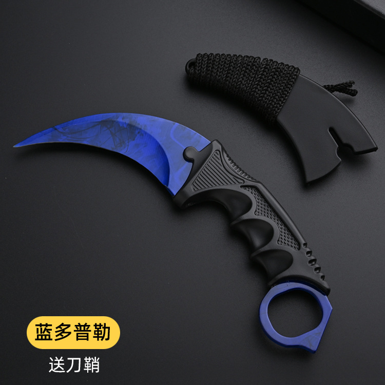 Game peripheral csgo claw knife, uncut claw knife toy model, knife self-defense cold weapon, eagle claw knife play undefined