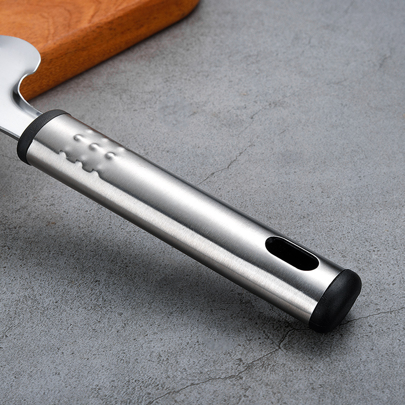 In stock: stainless steel cheese spatula, straight butter roll knife, baking utensils, potato slicer, cheese slicer Specification drawing