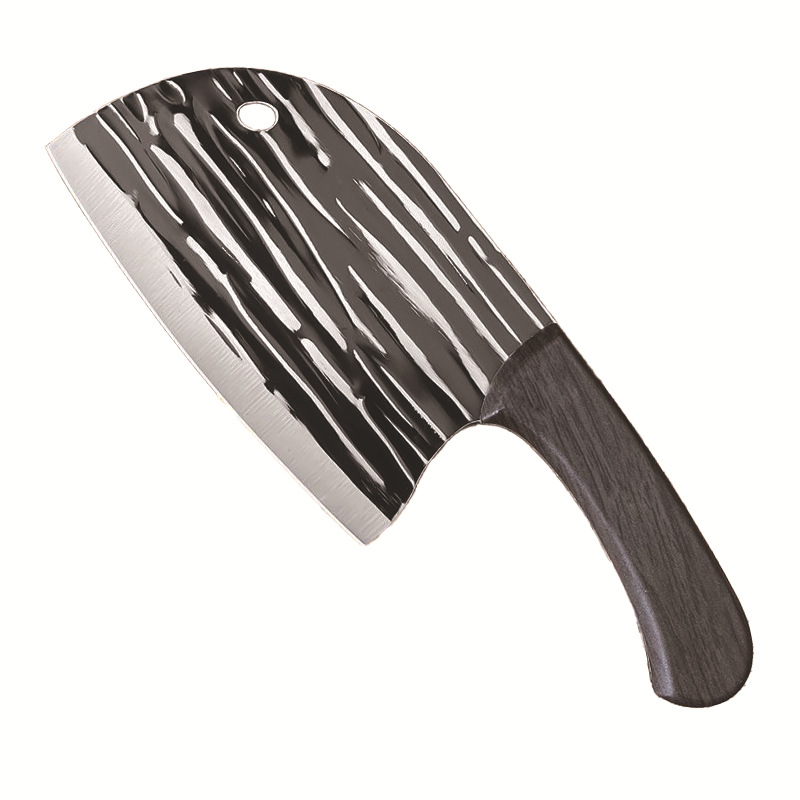 Internet-famous forged kitchen knives, kitchen household chef knives, meat slicing knives, fish head slices knives, street food stalls old man knives Item Picture