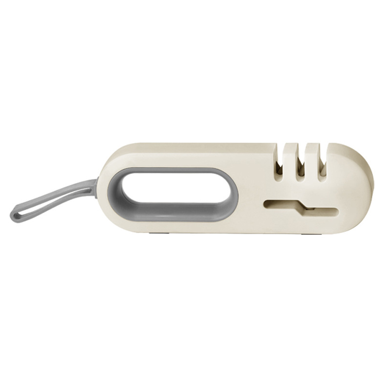 Multi-functional knife sharpener, four-in-one knife and scissors, multi-functional anti-slip kitchen knife sharpener, household kitchen knife sharpener Item Picture