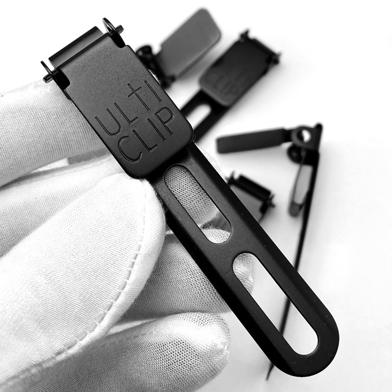 ulticlip scabbard waist clamp K sheath kydex K clamp Waist clamp gun holster stainless steel clamp details Picture