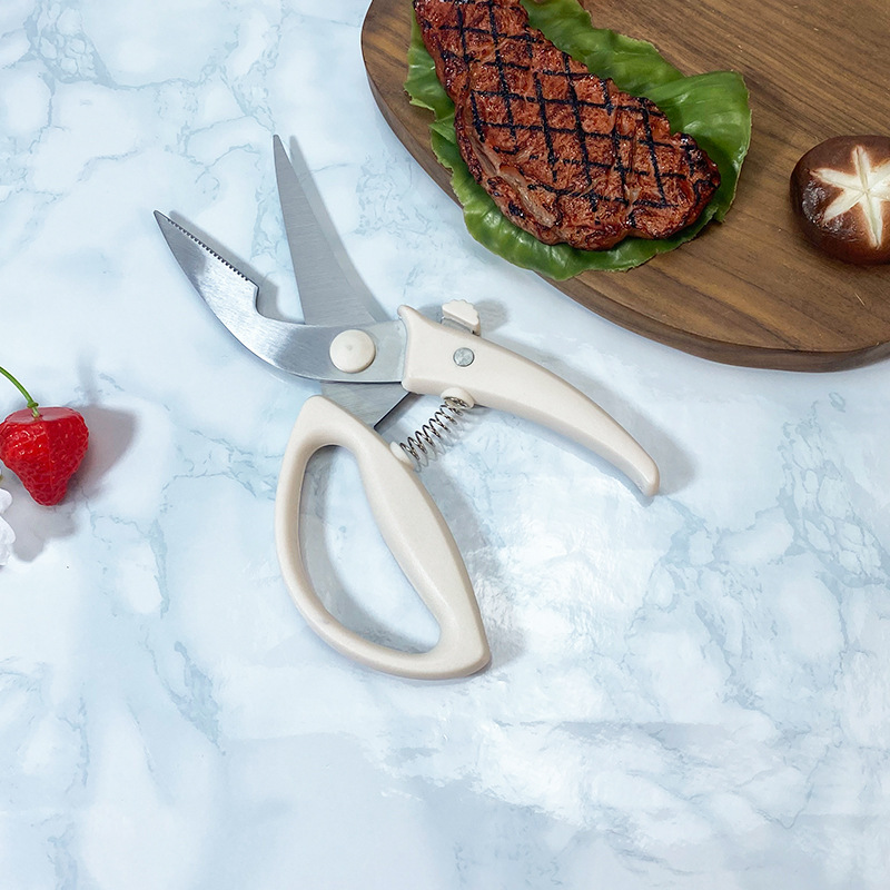 Kitchen scissors, chicken bone scissors, household multi-purpose fish-killing scissors, bone scissors, garden pruning scissors Specification drawing