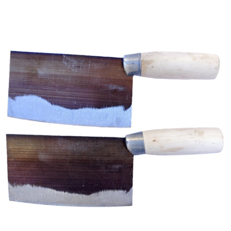 Wooden handle black knife, wooden handle small kitchen knife, household small kitchen knife, wholesale of two-yuan store and three-yuan store, wholesale supply Item Picture