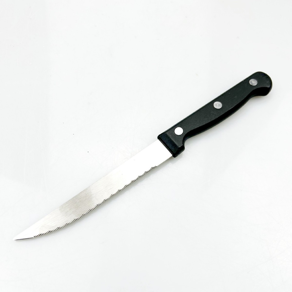 pp handle steak knife set, stainless steel serrated steak knife, hotel knife, Western cuisine knife steakknive, sharp Specification drawing