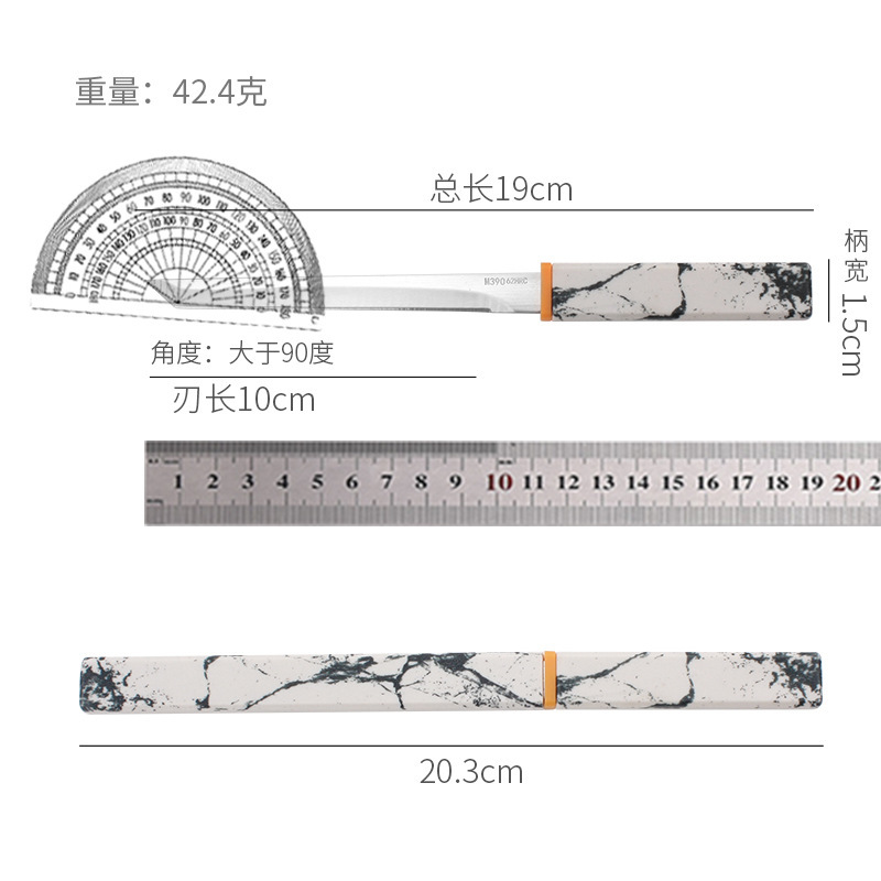 Yunmo Fruit Knife M390 stainless steel small knife for kitchen use, a best-selling fruit Douyin knife Application Scenario