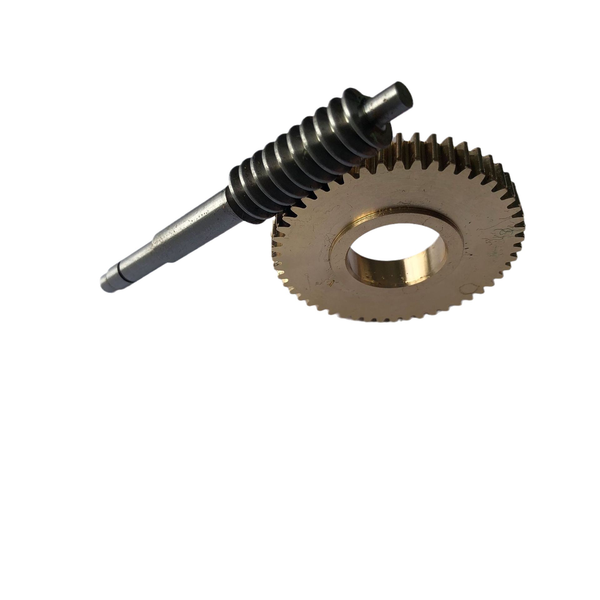 Mechanical transmission industrial accessories: direct and helical gear sprocket manufacturer wholesale, design and production of gear copper worm wheels Item Picture