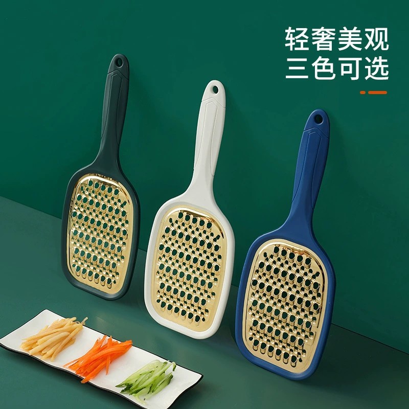 Stainless steel kitchen vegetable grater, multi-functional grater, double-sided potato and radish slicer, and shaver details Picture