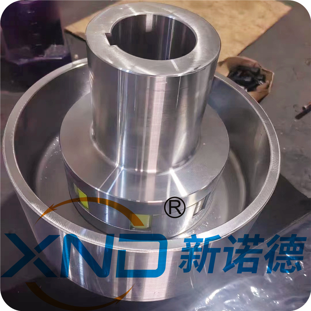 LMZ8 plum blossom coupling LMZ8-I-315-YA70X142-YA48X112 with brake wheel Φ315x135 Specification drawing