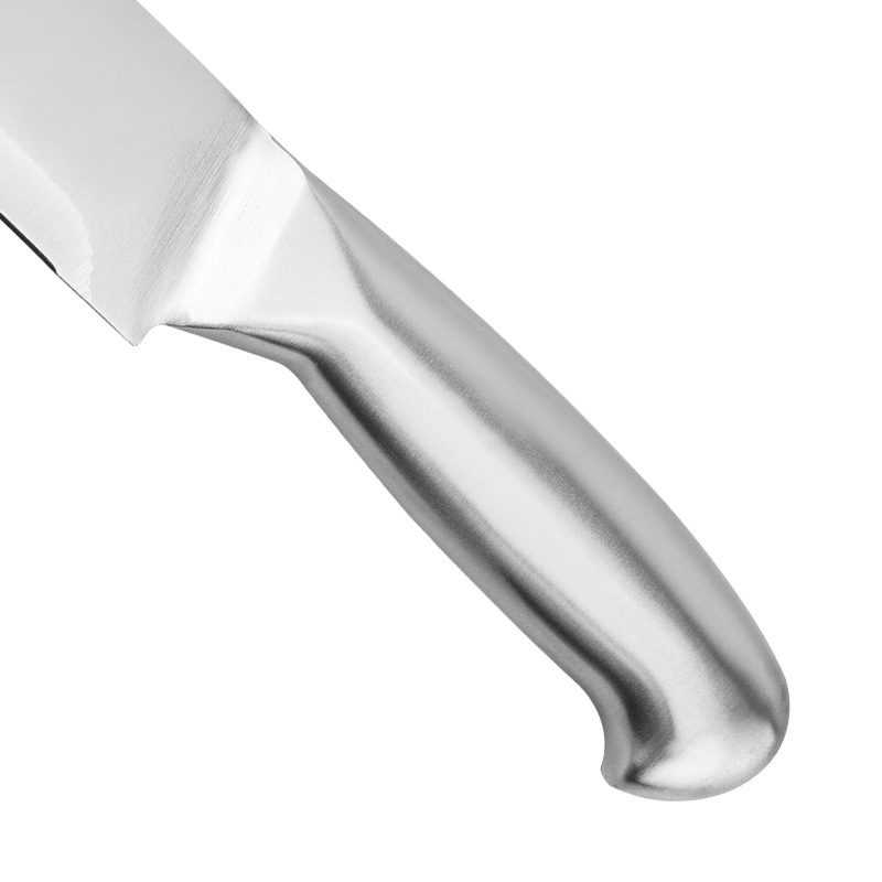Hot-selling cross-border stainless steel chef's knife, table handle, Western kitchen slicing set, Western fruit knife Application Scenario