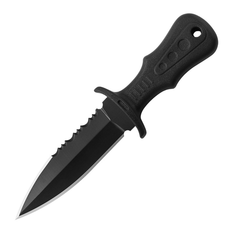 Cross-border outdoor camping knives, stainless steel fruit knives, pocket knives, self-defense straight knives, portable necklaces, mini knives Item Picture