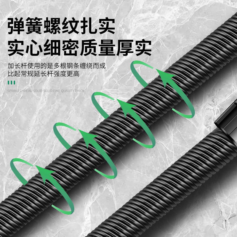 Baolian electric wrench flexible connection rod extension joint, universal flexible shaft conversion head sleeve, 1/2 large fly elasticity details Picture