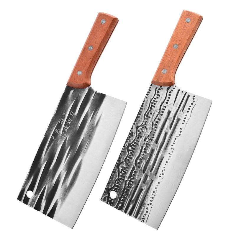 Factory direct sales of genuine household kitchen knives from Yangjiang, hand-forged and chopped knives, chef's kitchen knives, special street stall Item Picture