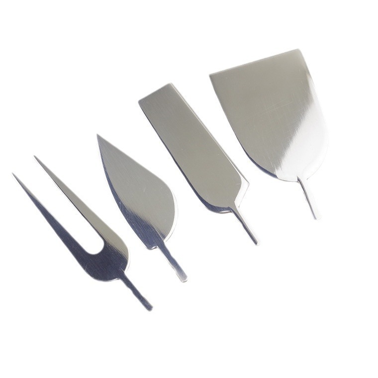 Stainless steel cheese spatula, cheese knife, cheese fork, cheese small meat knife, cheese tool set Item Picture