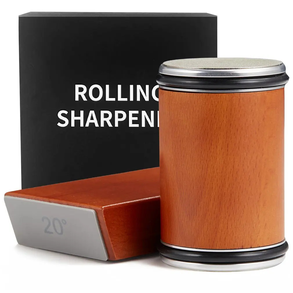 Diamond Knife Sharpener Rolling wheel knife sharpener set whetstone Rolling Knife Sharpener details Picture