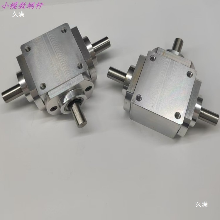 The small 1:1 T-type cross commutator shaft diameter 8 right-angle transmission gearbox with bevel gear reduction gearbox rotates Application Scenario