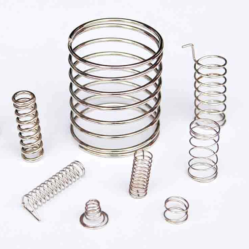 Compression spring, pressure spring, return electronic small spring, spring compression spring processing, stainless steel Specification drawing