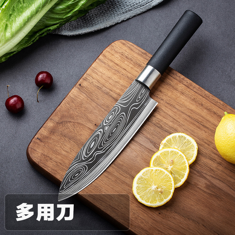 The multi-purpose fruit knife from Malaysia, a sharp kitchen knife that doesn't require grinding, can be sharpened for cutting watermelons, and a commercial knife for street vending Application Scenario