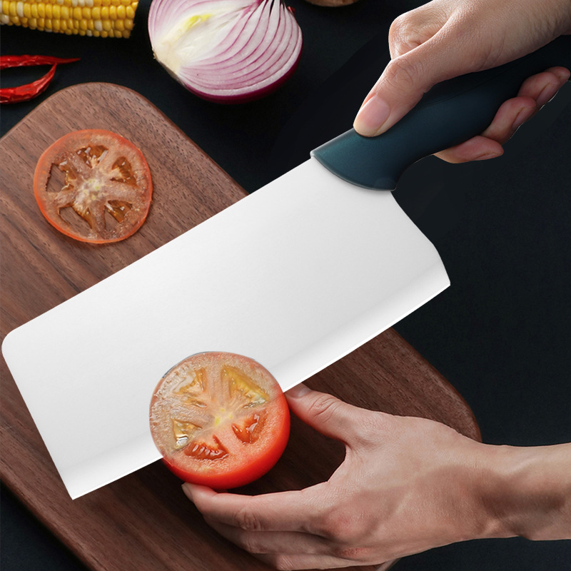 Ceramic large kitchen knife with knife cover, 7-inch ceramic kitchen knife, kitchen meat cutting knife, ceramic kitchen knife, one-piece consignment, in stock Specification drawing