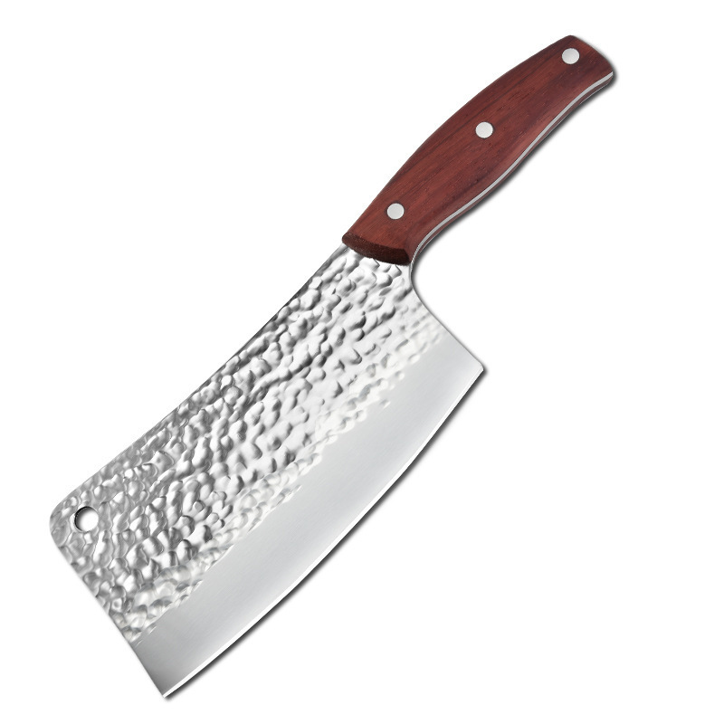 Stainless steel kitchen knives, chef's kitchen knives, vegetable cutting and chopping, street stall products, household bone-cutting and slicing knives, street stall supplies Application Scenario