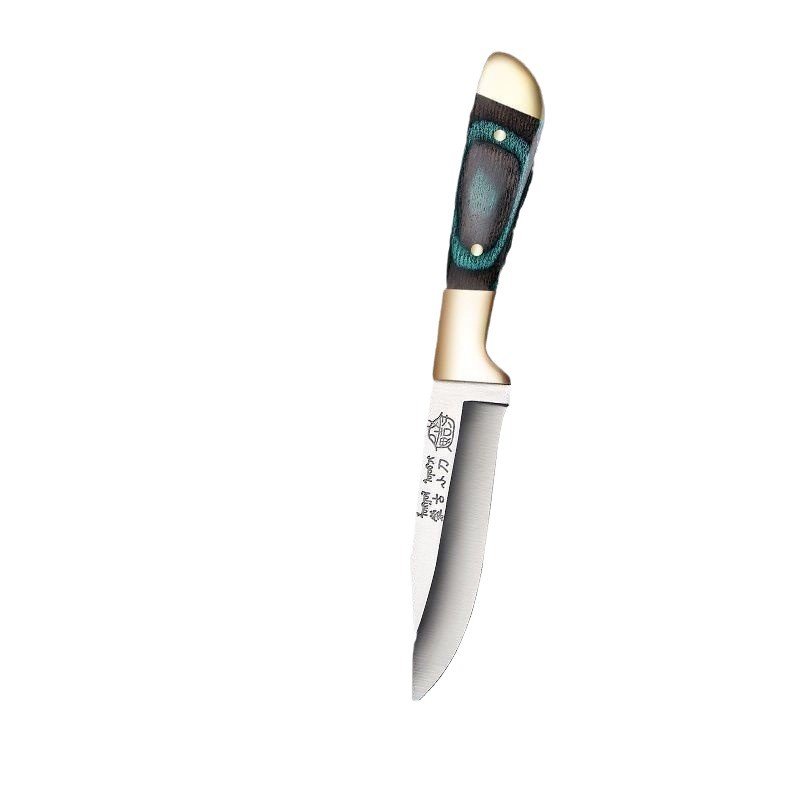 Mongolian hand-held meat knife, camping hand-pulled meat knife, fruit knife, barbecue meat knife, sharp knife, household bone-removing knife Item Picture