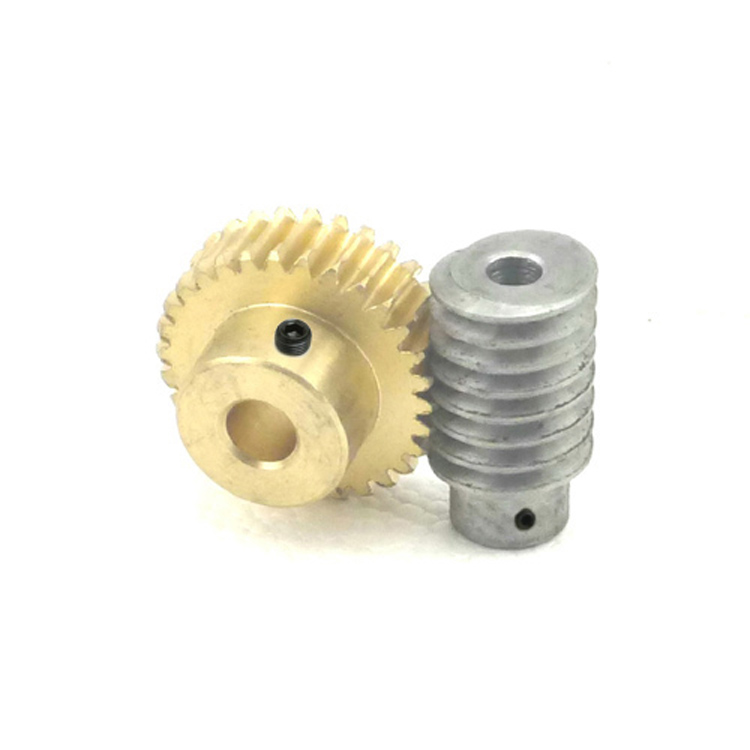 1.5-mode worm and worm gear reduction transmission ratio 20, 25, 30, 40, 50, 60 copper worm and worm 45 steel lifting Item Picture