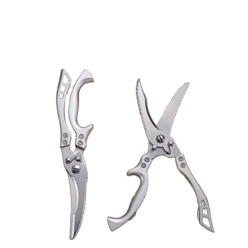Kitchen chicken bone scissors, powerful stainless steel chicken bone scissors, specially designed for cutting bones, food-grade, multi-functional Item Picture