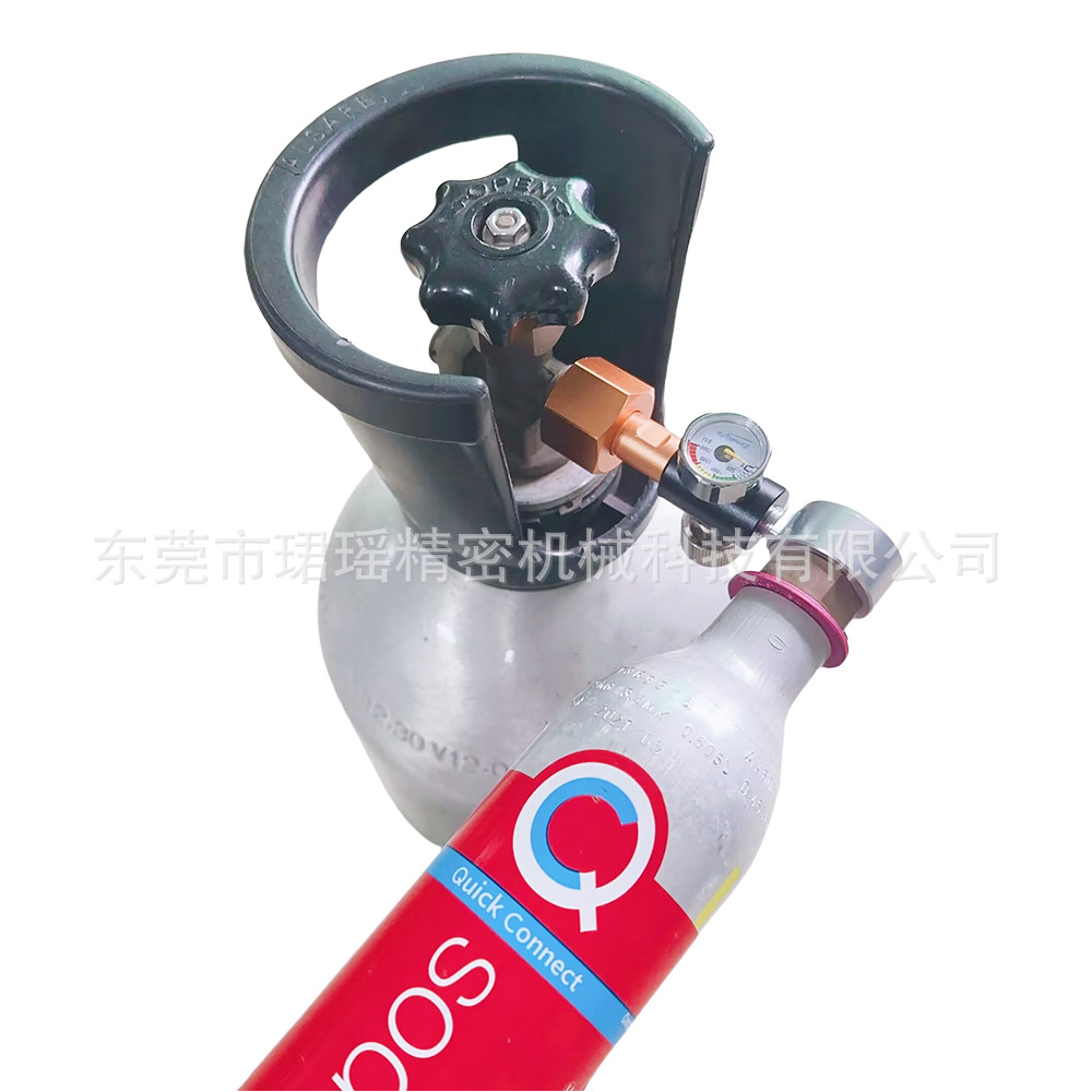 Cross-border Sodastream DUO/Terra/Art inflation connector with inflation valve and vent pressure gauge Application Scenario