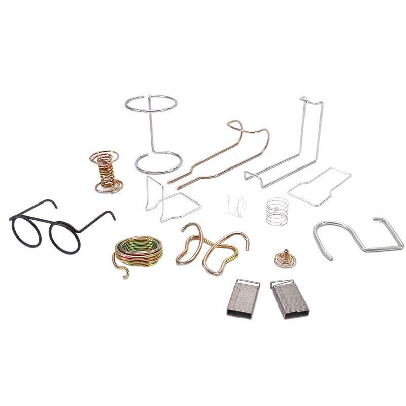 Stainless steel bending, metal wire forming, steel wire bending, spring iron wire processing, bending of irregular shapes, high-elasticity band hooks Item Picture