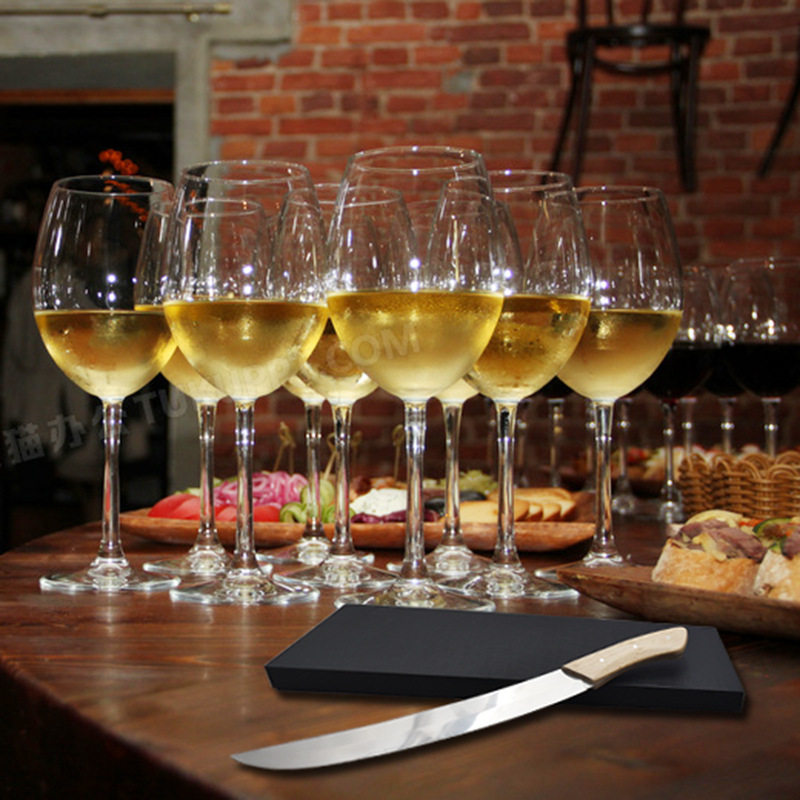 Newly designed factory direct sales high-end stainless steel wooden handle Western cuisine wine opening knife Champagne knife details Picture
