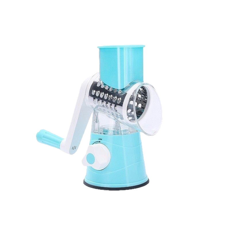 Cross-border Amazon multi-functional drum vegetable slicer, hand-cranked rotary grater, potato slicer, kitchen tools Item Picture