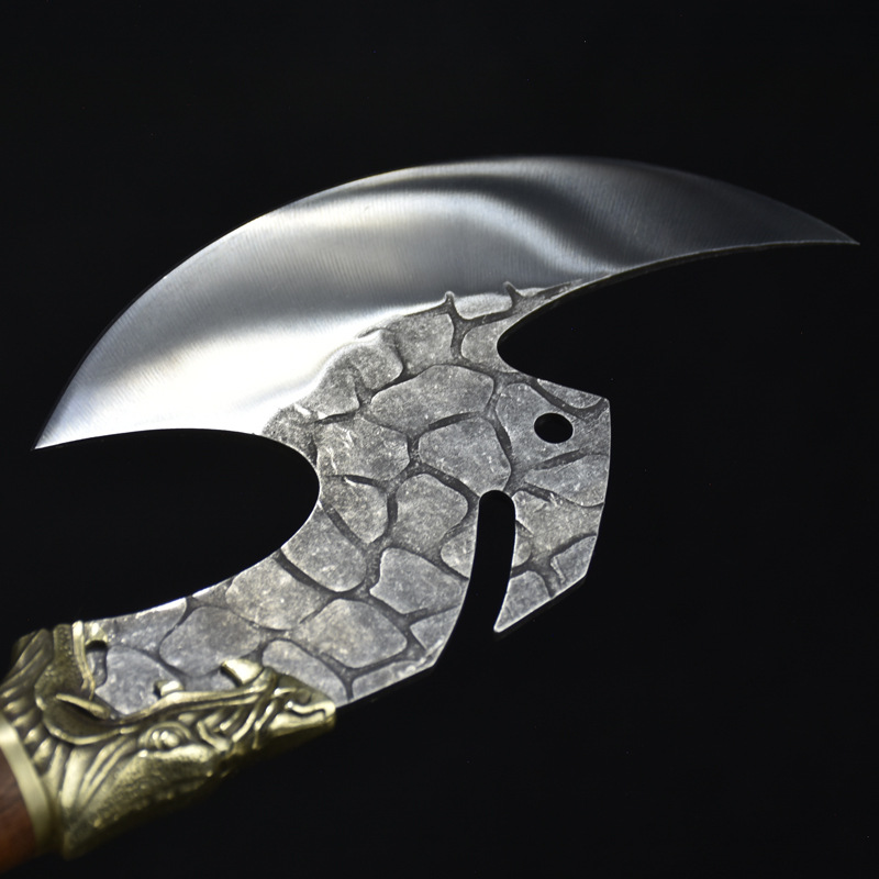 03172 Special-shaped boning knife, Longquan City Household sharp small kitchen knife, chef knife, fruit knife, commercial knife wholesale Specification drawing