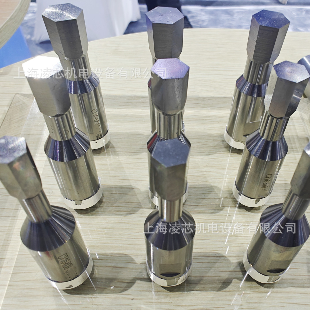 Hard alloy tungsten steel high-speed steel hexagon socket punch, inner square rotation punching tool, punching tool CT08 full figure