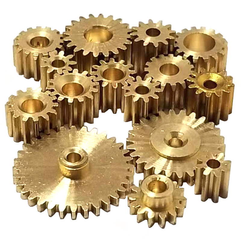0.5 modulus gear 8/9/10 copper / 11/12/13/14/15/16/17/18 small module metal straight tooth Item Picture