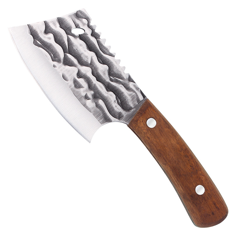 Hand-forged small fish-killing knife, household kitchen knife, sharp slicing knife, knife for slicing fish, knife for opening the back and belly of fish, fish-slaughtering knife Item Picture