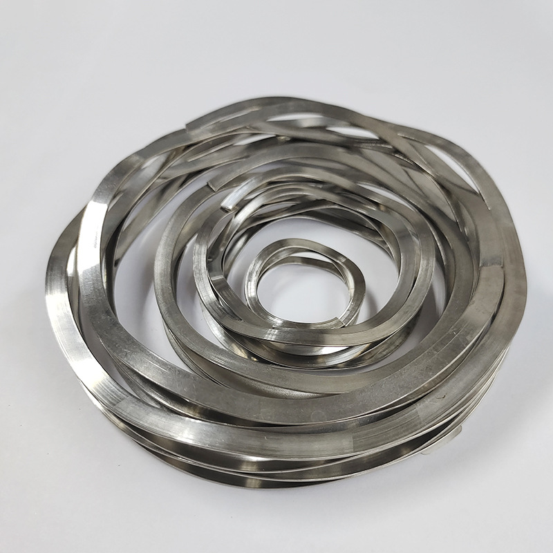 Manufacturer's stainless steel multi-layer wave spring, special-shaped tension spring, battery accessories, wave spring, compression spring, non-standard parts Specification drawing