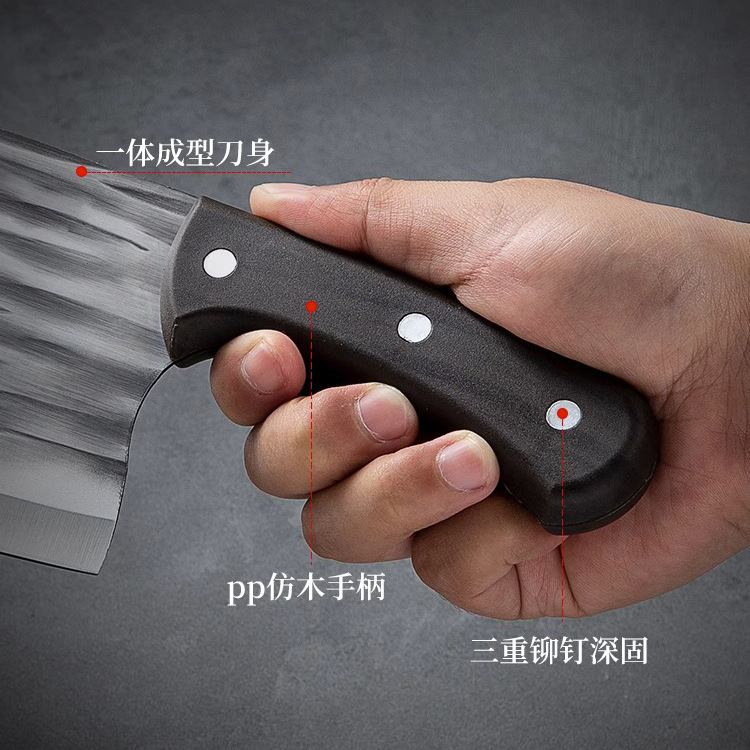 Forged kitchen knives, household fish head knives, internet-famous sharp knives, quick meat slicing knives, kitchen knives, kitchen knives, chef knives, slicing knives Application Scenario