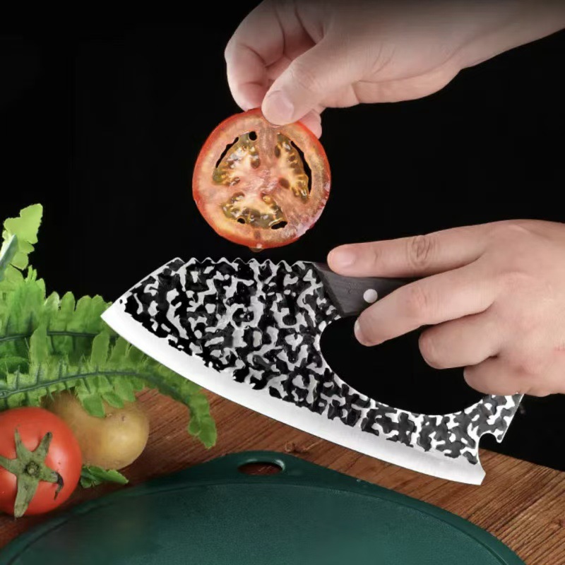 In-stock household kitchen knives, ladies' effort-saving stainless steel slicing knives, sharp slicing knives, women's kitchen knives, forged kitchen knives Specification drawing