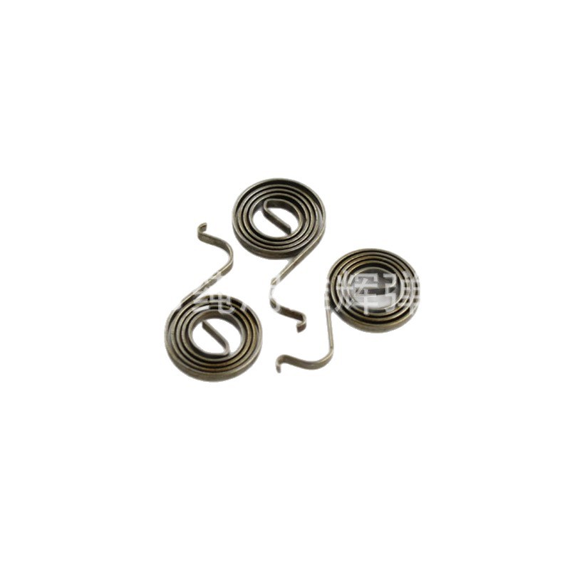 The manufacturer supplies flat wire spring springs, stainless steel flat coil springs, and torsion springs from Zhejiang Item Picture