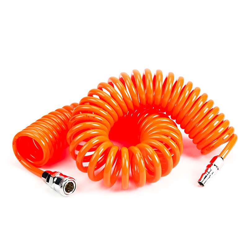 High-pressure pneumatic spring air tube telescopic hose PU6*4/8*5/10*6.5 air pump telescopic helical spring tube Item Picture
