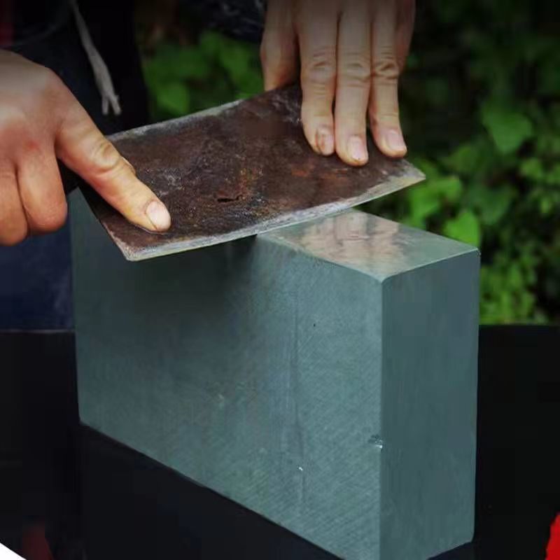 Authentic natural whetstone, household whetstone, kitchen knife whetstone, chef-specific whetstone, new whetstone for knife sharpeners, raw stone details Picture