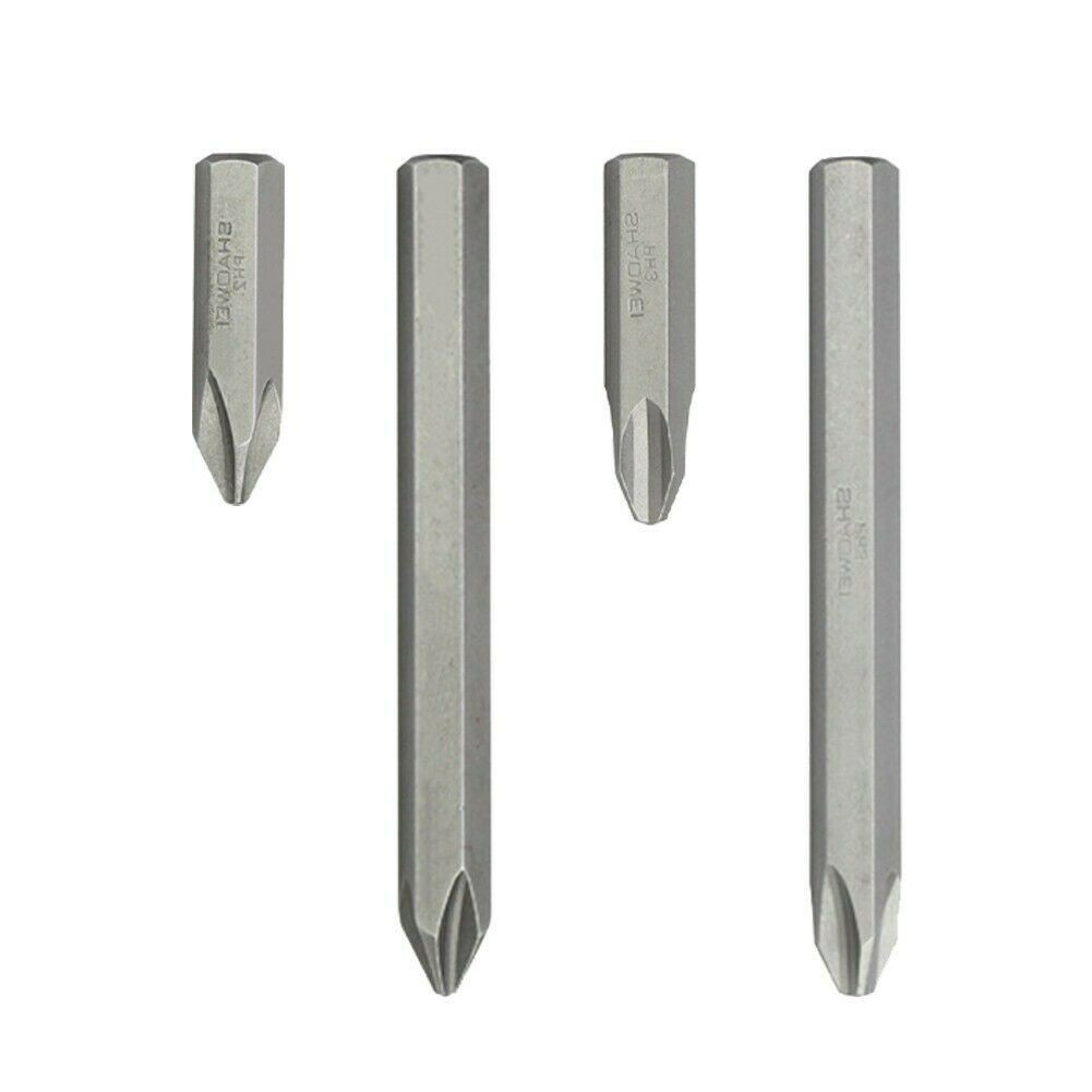 Four pieces of Japanese industrial standard accessories for impact screwdriver heads, JIS PH2 PH3 details Picture