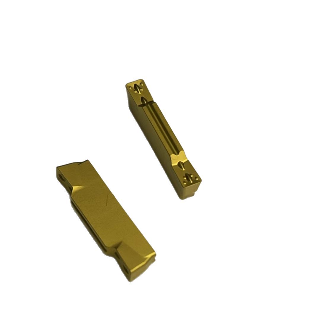 55-degree large rhombic outer circular turning blade with golden coating steel parts DNMG110404 DNMG150408 TM PM Item Picture