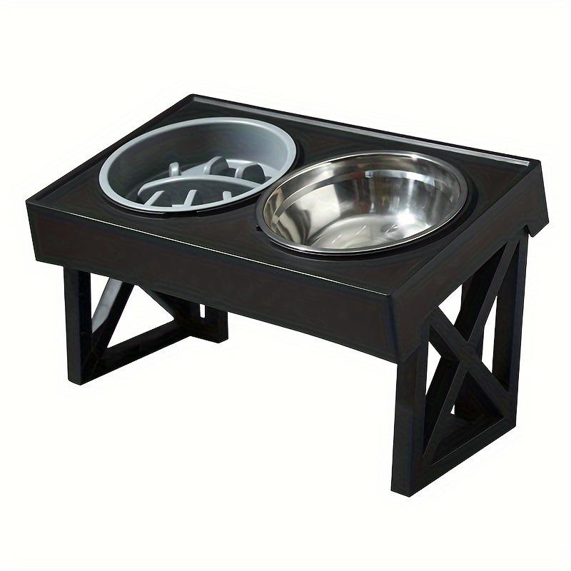 Adjustable Elevated Dog Feeder 3 Heights Adjustable dog feeder undefined