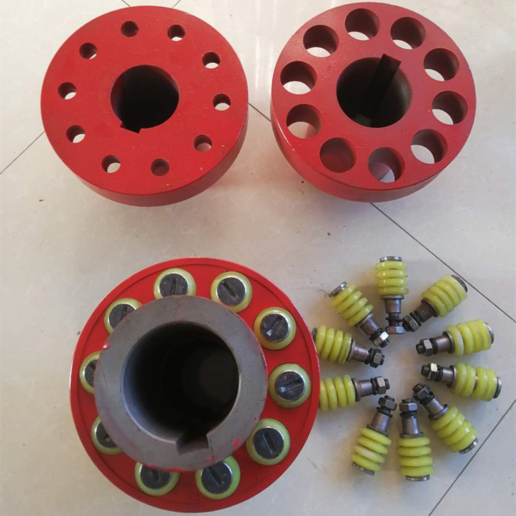 TL type pin coupling motor backrest wheel coupling LT elastic sleeve cancellation connector cast iron Specification drawing