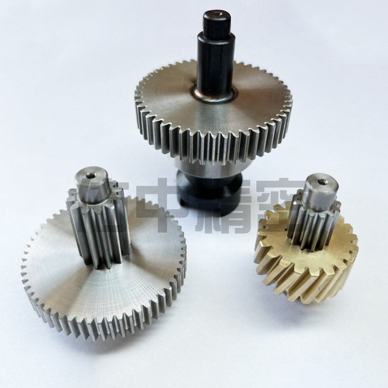 Precision helical gear CM-K100 output shaft CM-K100 first-grade copper worm gear for door opener gear mechanical equipment Application Scenario