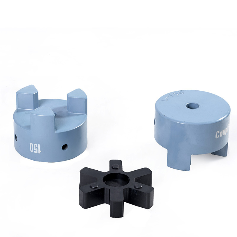 Factory direct supply L-type three-jaw powder metallurgy coupling JAW elastic coupling, complete range of models Application Scenario
